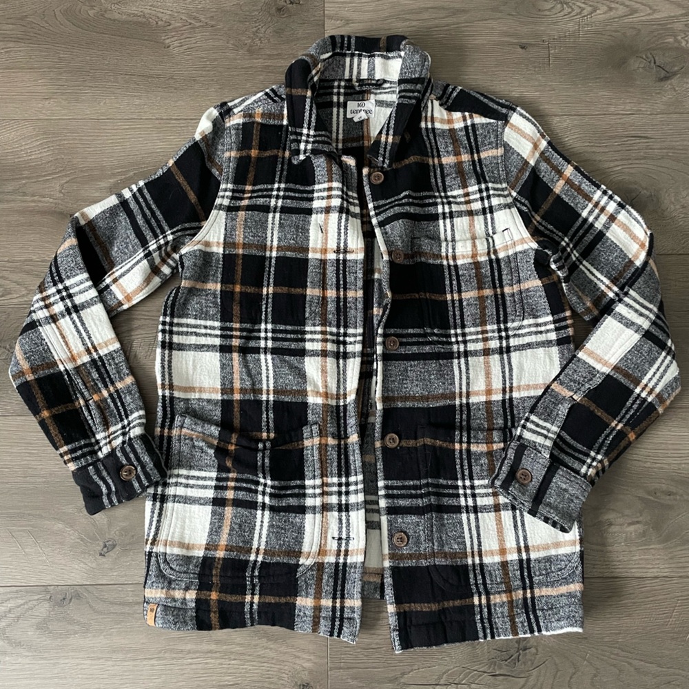 Tentree Flannel Utility Jacket